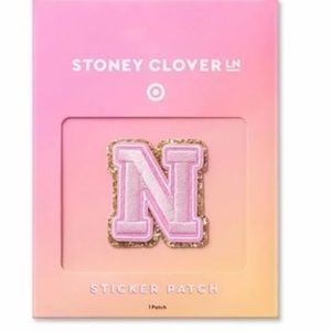 NEW STONEY CLOVER LANE "N' PATCH IN PINK AND GOLD
